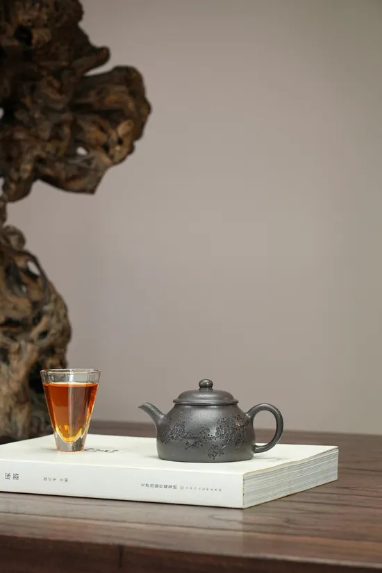 全手工紫砂壺天青泥懷隱170cc煮茶器 2