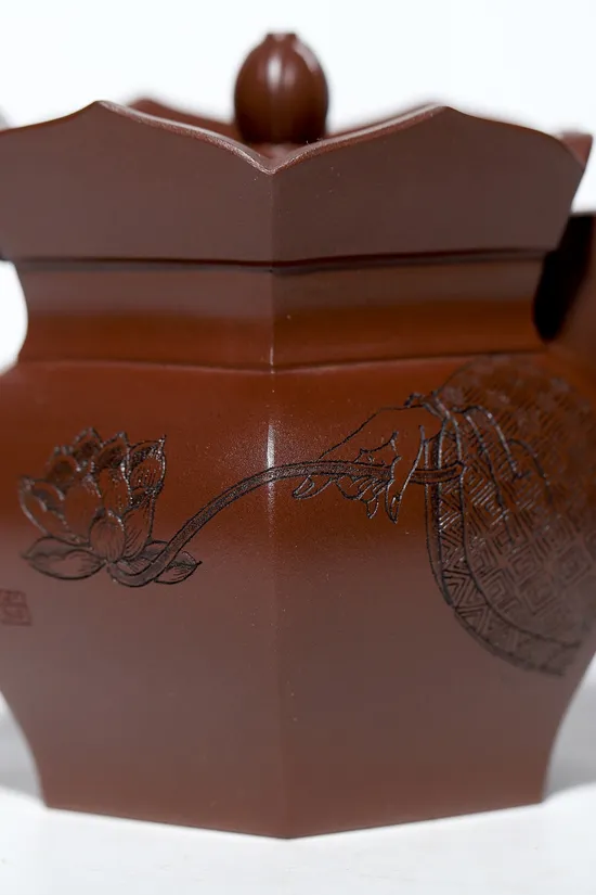 紫砂壺【僧帽】雙省大師吳小楣創作 1