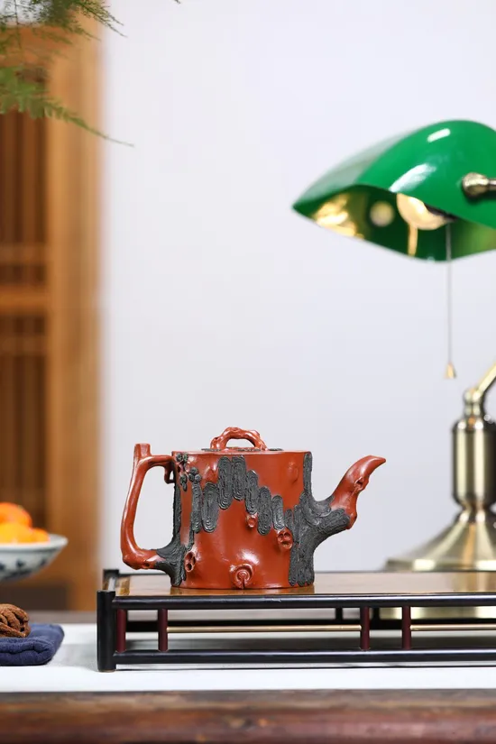 紫砂壺樹樁收藏級作品周建良手工製作 1