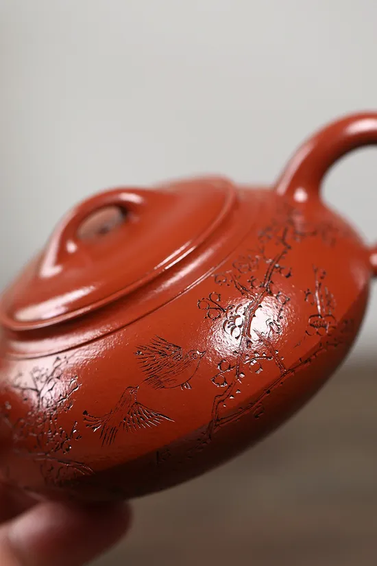 紫砂壺合瓢高工佳作 顧紹培高徒蔣亞平創作 2