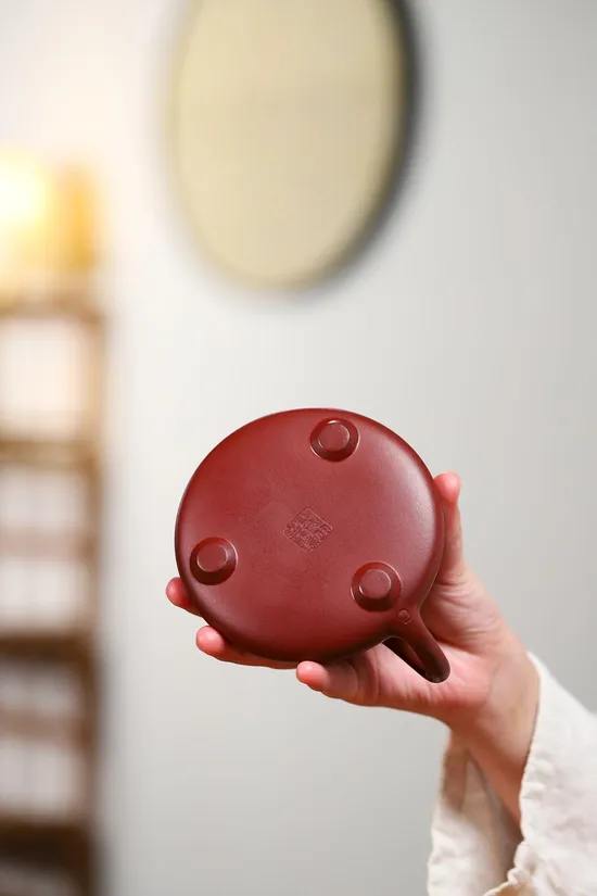 紫砂壺龍血砂手工精品 2