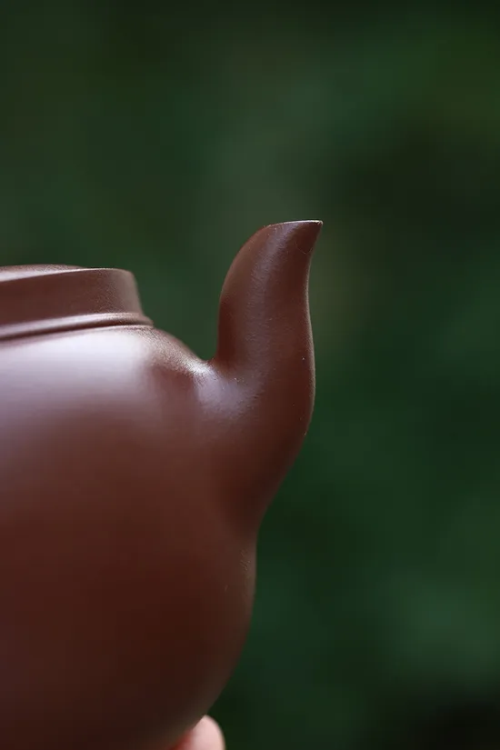 研高鑑藏祥雲紫砂壺手工藝品 1