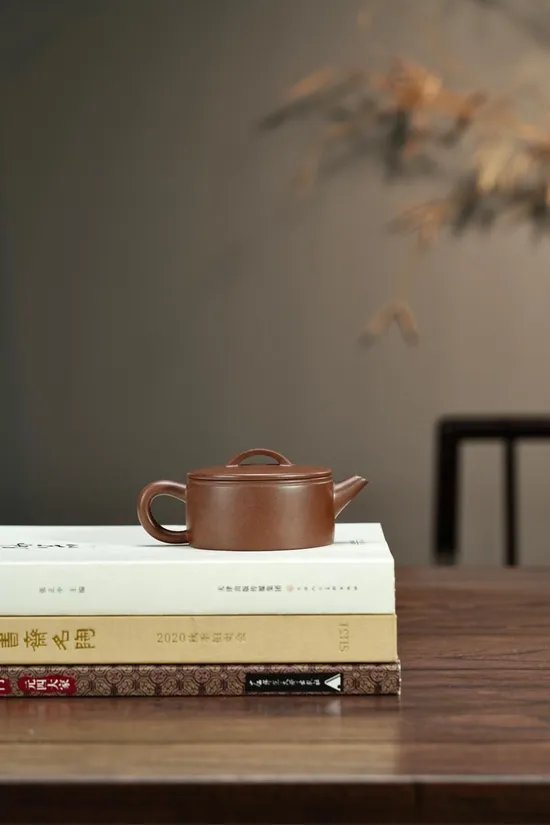 漢瓦實用器紫砂壺 原礦黑星土120cc 1