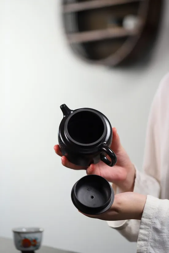 大德鐘心經紫砂壺手工精製 2