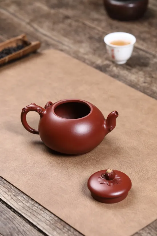 紫砂壺 繁花似錦 國家級工藝美術師製 1