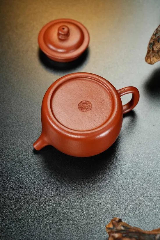 紫砂壺朱泥德鐘實用款 1