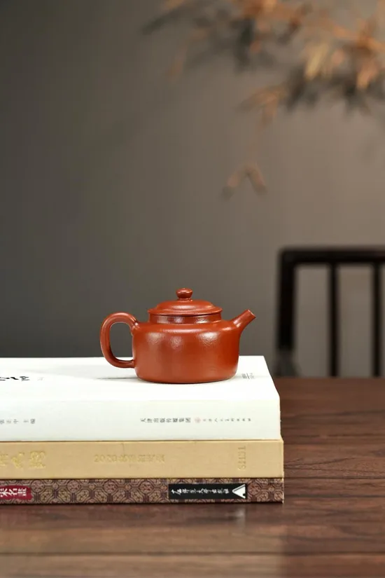 紫砂壺朱泥德鐘實用款 2