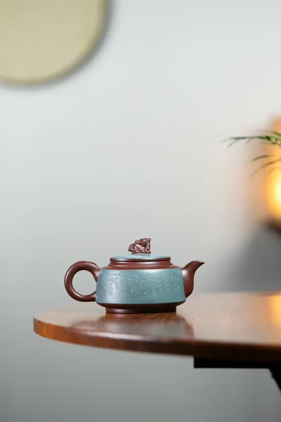 楊軍保紫砂壺貔貅回頭收藏級工藝美術師作品 1