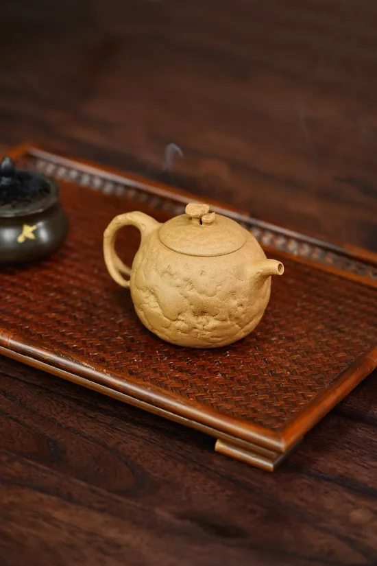 林老師手工紫砂壺 原礦老段泥 180cc 7孔出水 1