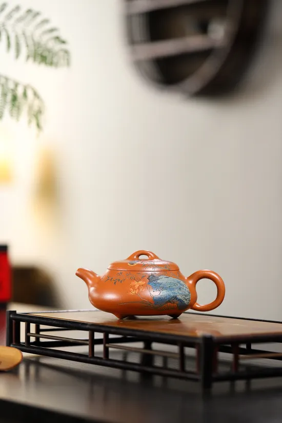 漢棠石瓢紫砂壺 精品手工製作 高價效比收藏 1