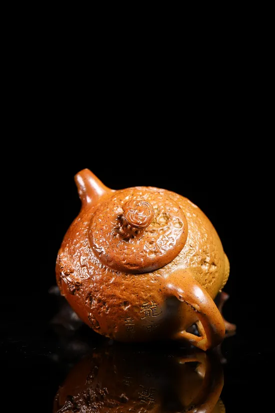 沈寅華紫砂壺 龍供春 精品段泥柴燒 2