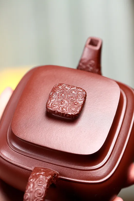 紫砂壺 研高大師手工製作 周新元如意寶鼎 1