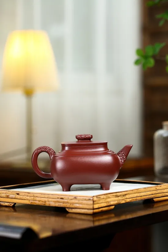 紫砂壺 研高大師手工製作 周新元如意寶鼎 2