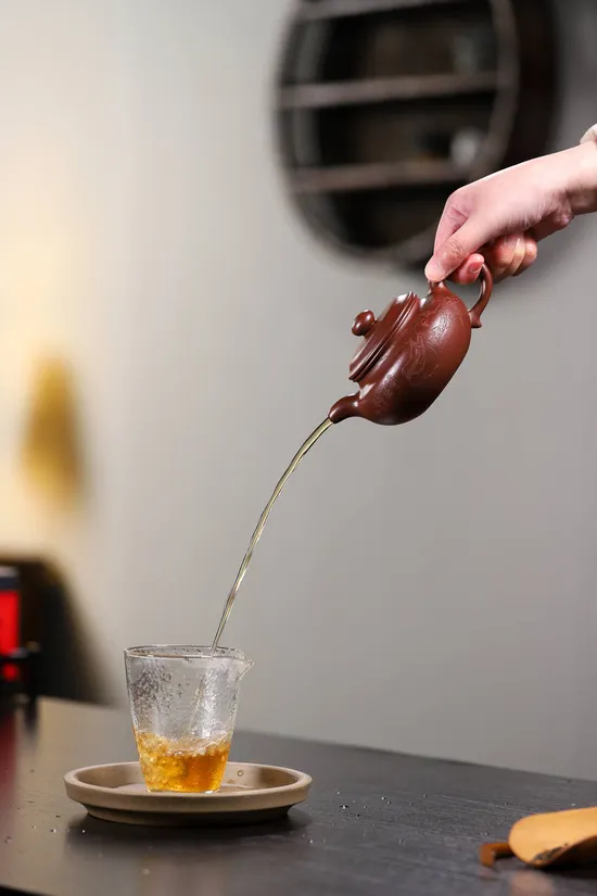 紫砂壺底槽清260cc手工製作 1