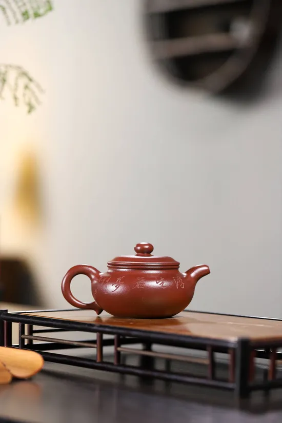 紫砂壺底槽清260cc手工製作 2