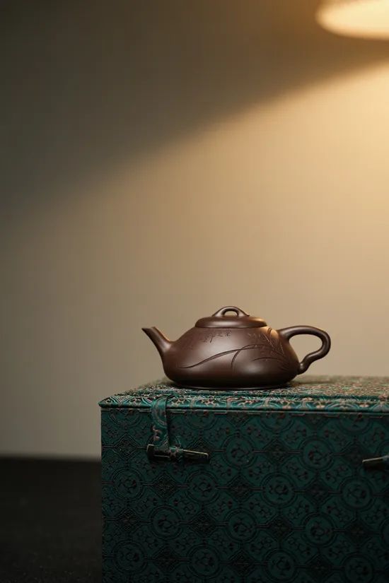 紫砂壺手工製作精品老紫料 1