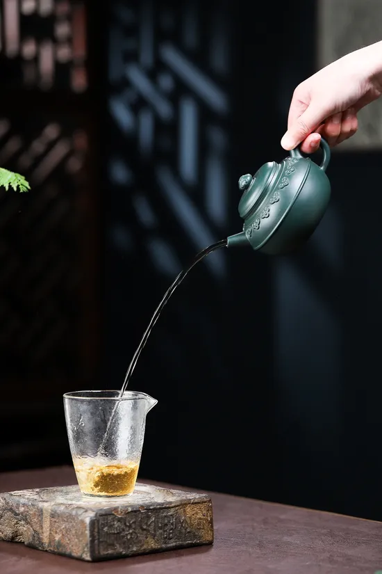 楊軍保紫砂壺如意款 泥料純正泡茶利器 1