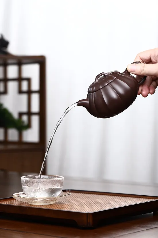 紫砂文旦壺 國家級工藝美術師俞震創作 2