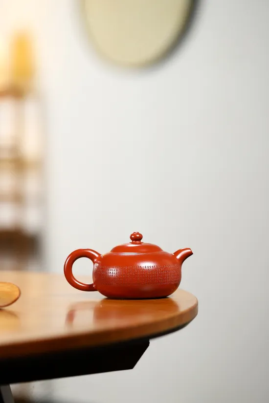 紫砂壺玉乳出師表工藝美術師尹聽娣手工製作 2