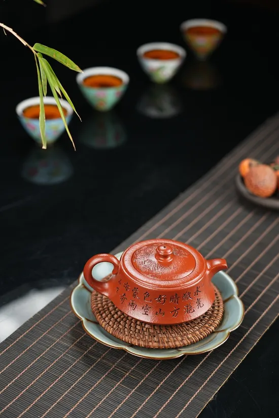 紫砂壺曲壺手工製作名家惠海華作品 1