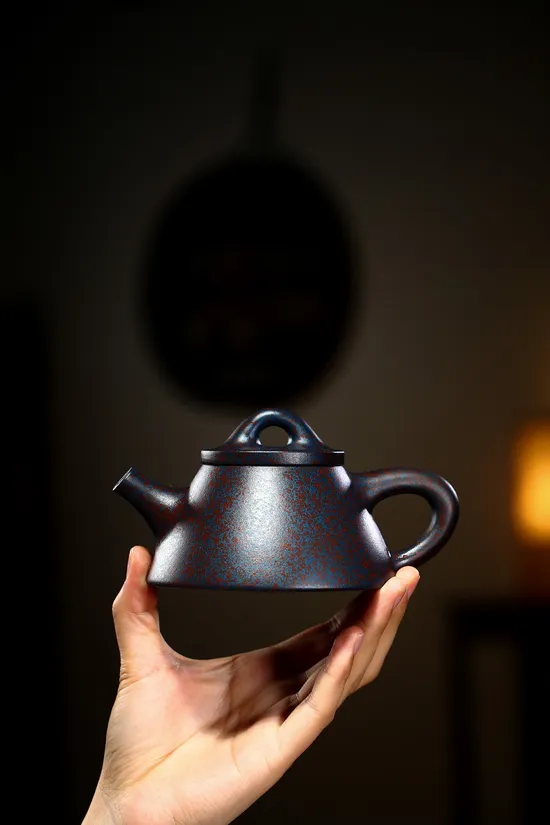 紫砂壺朱正琴天翠紅砂霸王瓢20cc 1