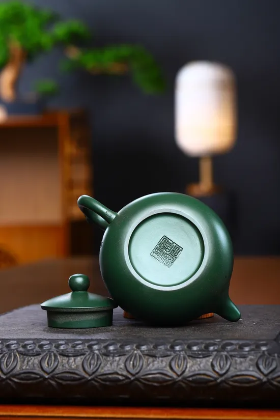 紫砂壺收藏級作品稱心如意｜研高大師手工製作 2