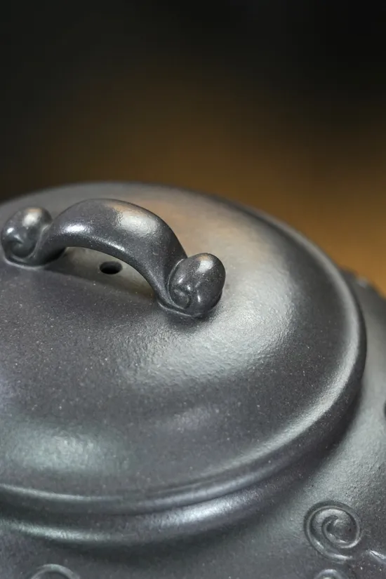 紫砂壺天青泥手工製作 1