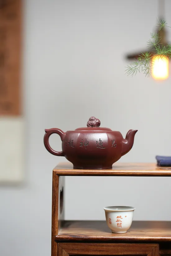 紫砂壺太平有象國藝師鮑玉華手工製作 1