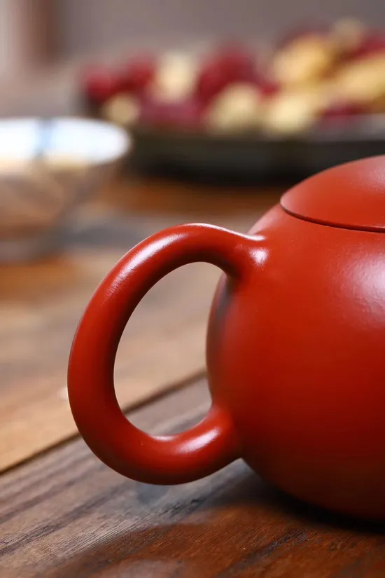 紫砂壺西施大紅袍240cc 顧老師手工製作 2