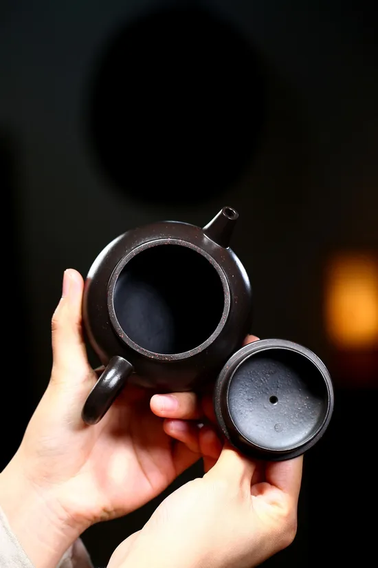 紫砂壺天青朱泥圓珠工藝師精品推薦 2