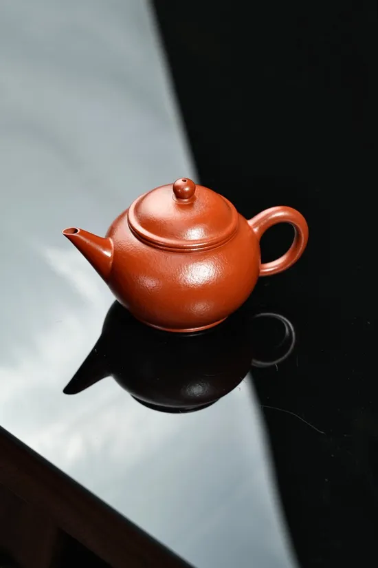 全手工紫砂壺 水平經典器 原礦朱泥實用茶具 2