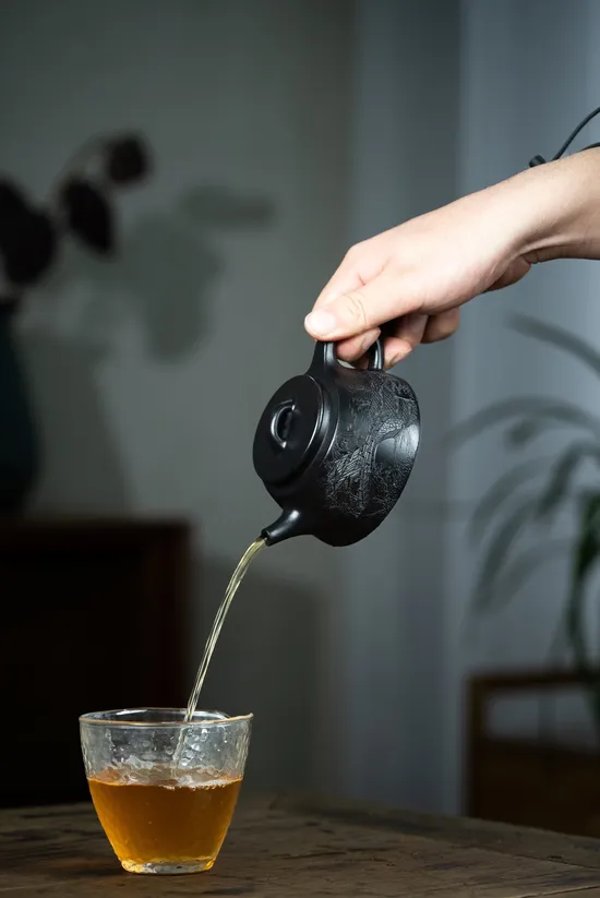 井欄紫砂壺｜優質大紅袍手工製作 1