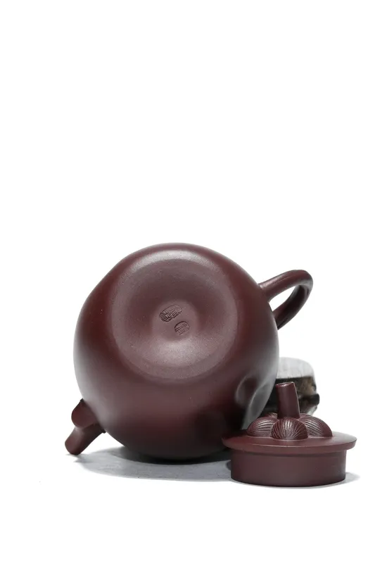 如柿壺紫砂壺原礦老紫泥250cc高價效比首選 1