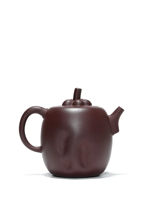 如柿壺紫砂壺原礦老紫泥250cc高價效比首選 2