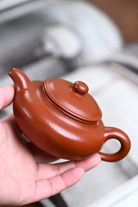 紫砂壺 王利娟 仿古 朱泥 150cc 1