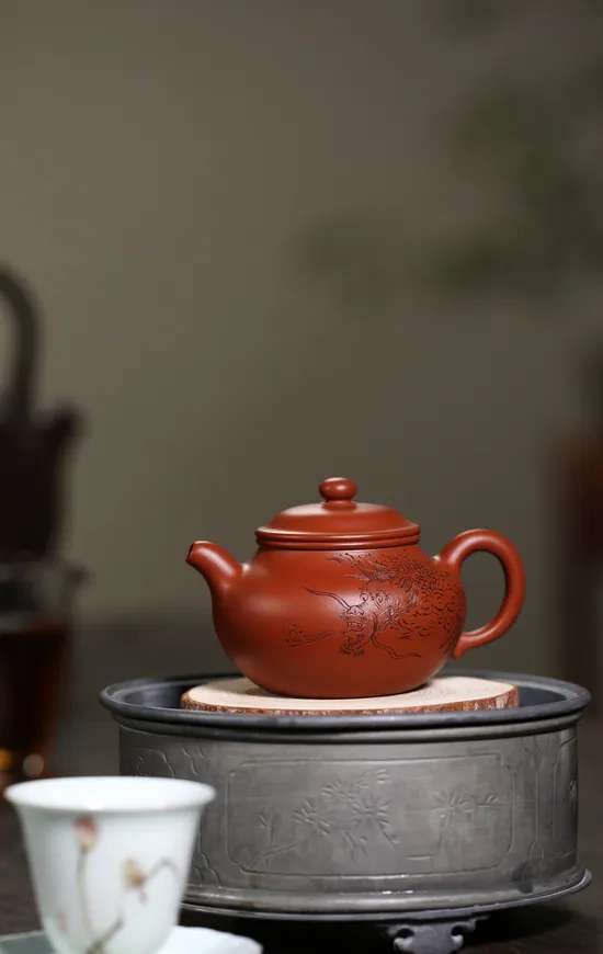 紫砂壺南臺靜坐一爐香高俊傑製 1