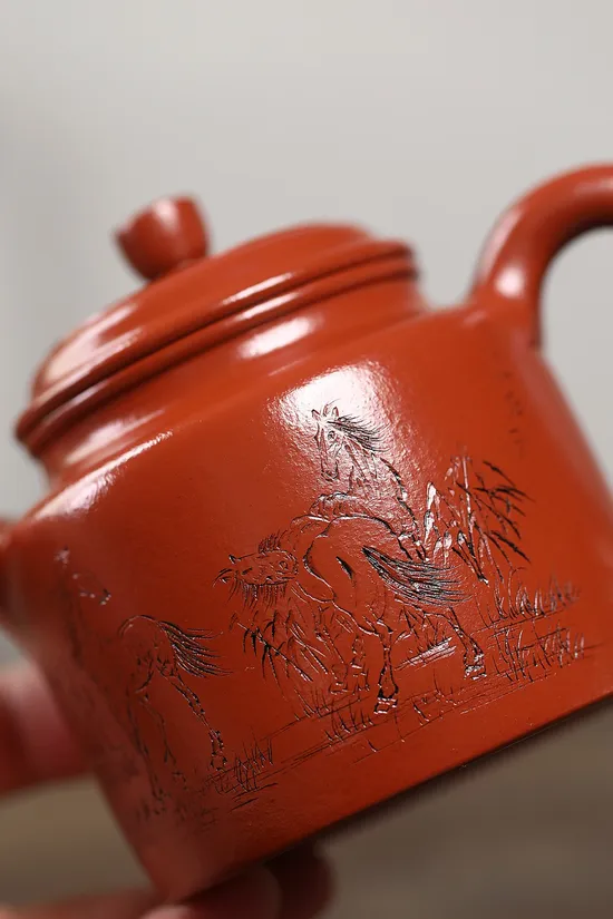 紫砂壺高德鐘顧紹培高徒佳作國藝大師裝飾 1