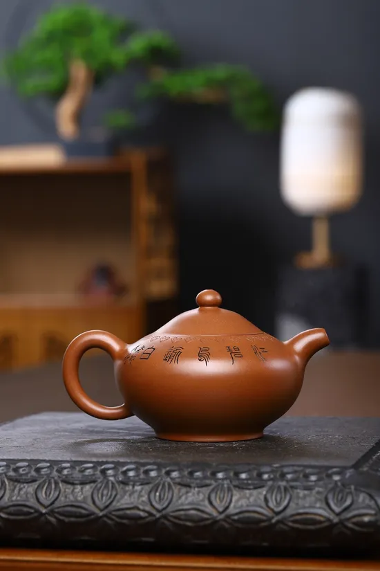 紫砂壺心心相印太陽國工精品 1