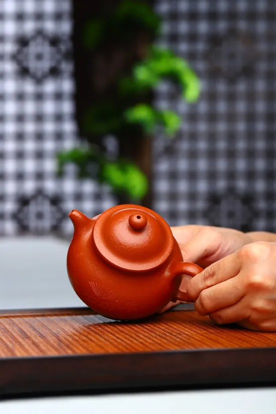 國高工推薦紫砂潘壺 20cc原礦朱泥手工製作 2