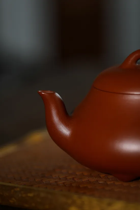 漢棠石瓢紫砂壺原礦朱泥200cc經典造型 2