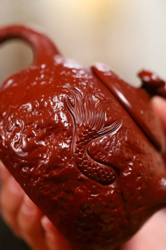 紫砂壺龍供春壺袁連雲工藝美術師製作 2