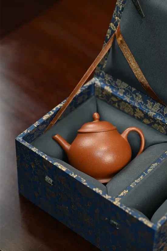 高潘手工紫砂壺150cc降坡泥明式風格 2