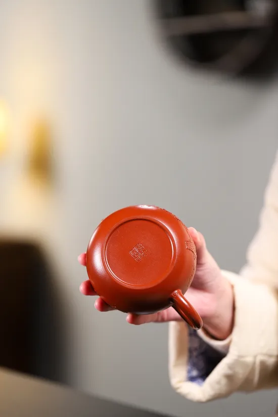 紫砂壺原礦大紅袍手工製作 1