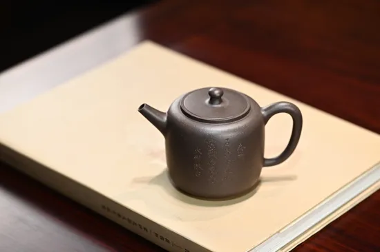 紫砂壺大彬倣古全手工20cc一廠老青段 1