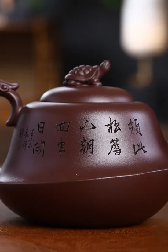 紫砂壺收藏級作品延年益壽手工製作 1