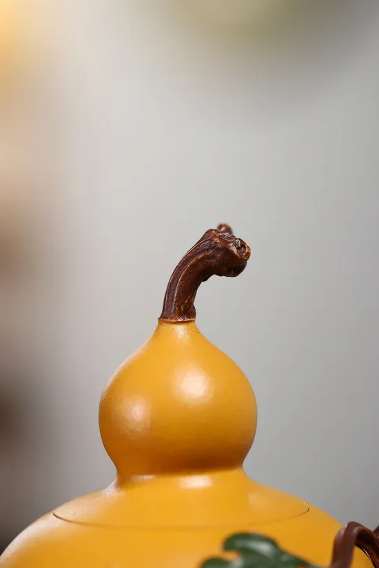 楊老師手作紫砂壺 葫蘆造型 福祿吉祥 1