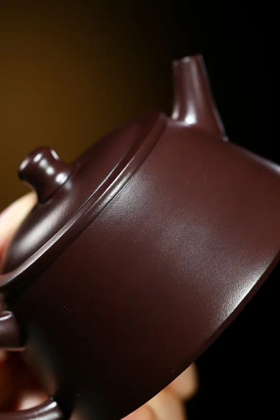 紫砂壺 高工鄒旭敏龍吟作品 紫茄泥280cc收藏投資 2