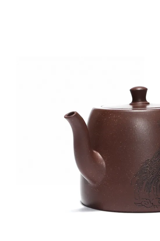 高井欄紫砂壺國家工藝美術師俞國清原礦老紫泥手工製 1