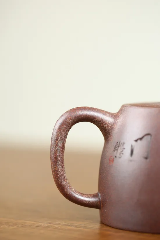 紫砂壺漢鐸 柯俊芬原礦赤龍幻彩砂260cc 2