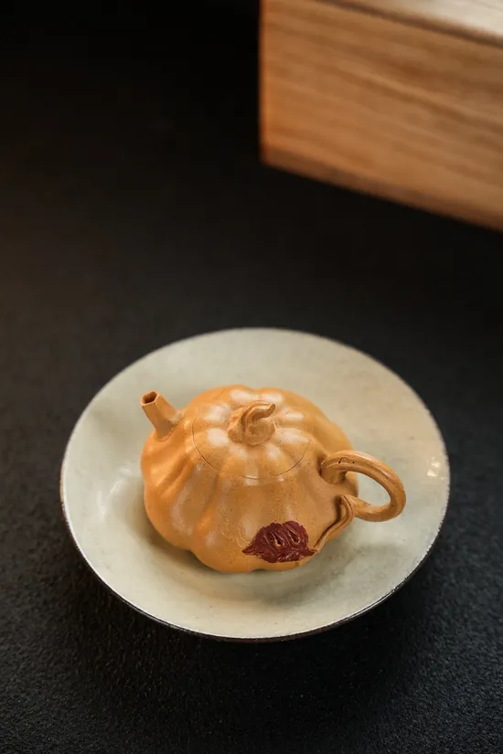 永利南瓜薄胚紫砂壺｜高品質手工製作 2